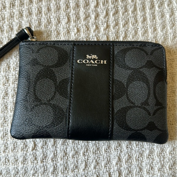 Coach Accessories - Coach Black Wristlet